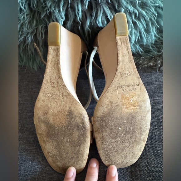 Marc by Marc Jacobs Leather Strappy Wedge Sandals Size 37.5 EU / 7 US - Picture 11 of 12